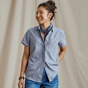 Two ORVIS Tech Short-Sleeve Work Shirt